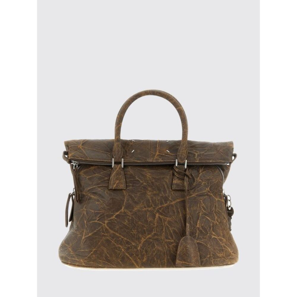 Maison Margiela Women Maison Margiela 5Ac Medium Abstract-Print Leather Handbag